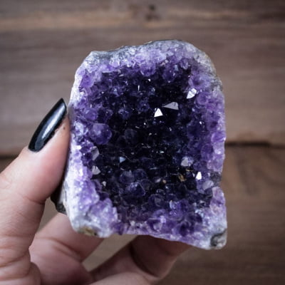 DRUSA DE AMETISTA PEDRA NATURAL  153 G