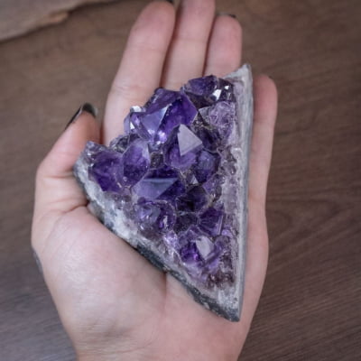 DRUSA DE AMETISTA PEDRA NATURAL  265 G