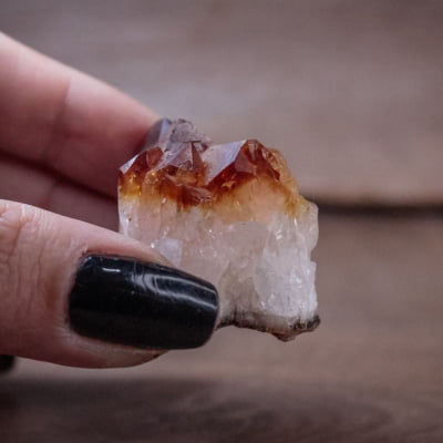 DRUSA DE CITRINO PEDRA NATURAL 31 G 