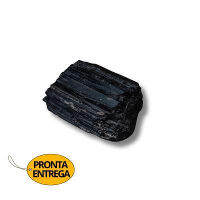 TURMALINA PRETA PEDRA NATURAL 62G