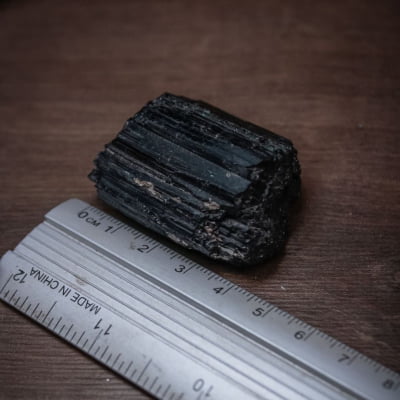 TURMALINA PRETA PEDRA NATURAL 62G